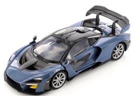 2019 McLaren Senna 1/24 Scale Diecast Model by MotorMax - BLUE - $29.69