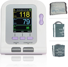 Fully Automatic Blood Pressure Monitor Upper Arm Cuff 3 Mode 3 Cuffs Electronic  - £102.84 GBP