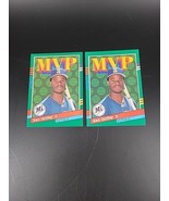 1990 Leaf Ken Griffey Jr #392 MVP Seattle Mariners Baseball Card Lot Of 2 - €3,42 EUR