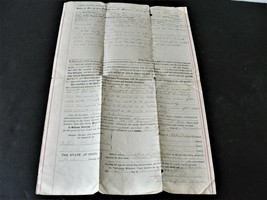 1899 Handwritten Fill out “Mortgage Deed” Ohio Signed Legal Document wit... - £18.17 GBP
