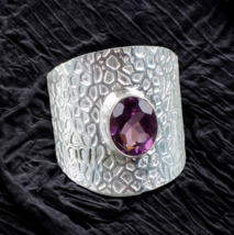African Amethyst Gemstone 925 Silver Ring Handmade Jewelry Ring All Size - £9.58 GBP