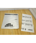 BOSE Acoustimass 15 Home Theater System Owners Guide Manual &amp; Cube Speak... - $19.13 CAD