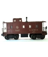 Vtg Lionel 6457 Premium Train Lighted Caboose Brown w/ Black Stack Untested - €25,83 EUR