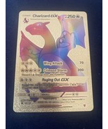 Charizard GX RAINBOW Gold Foil Pokemon Card 150/147 2020 Nintendo - $7.69