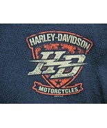 HARLEY DAVIDSON Motorcycles Men&#39;s T-Shirt Size XL HARBOR TOWN, Manitowoc... - £17.15 GBP