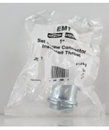Hubbell Raco 1 in. Insulated Throat EMT Set-Screw Connector ‎2124-8 1-Pack - $180.07 MXN