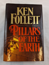 The Pillars Of The Earth by Ken Follett 1st Edition/1st Print 1989 Hardcover - £17.36 GBP