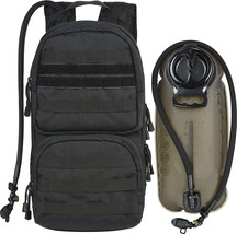 MARCHWAY Tactical Molle Hydration Pack with 3L TPU Water Bladder, Military - £44.10 GBP