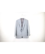 Deadstock Vtg 50s Rockabilly Mens 39R Wool 1 Button Suit Jacket Sport Co... - $135.71 CAD