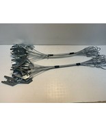 24 Wolf Fang Heavy Duty Earth Anchors W/ 18” 3/32nd Cable (Trapping Stakes) - $55.92 CAD