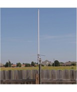  Tram Dual Band Vertical Base Antenna UHF VHF High Gain Fiberglass Ham R... - $117.21 CAD