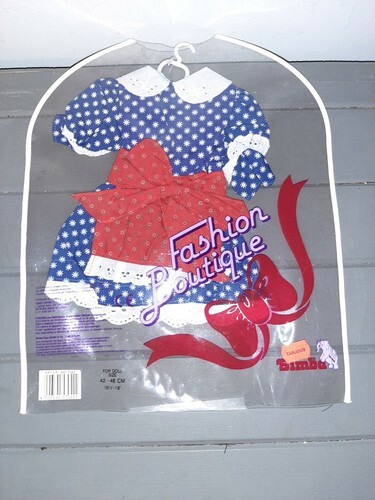 Vintage Baby girl Doll Dress OUTFIT FOR 16 1/2" to 18" Doll by Simba Item image 2