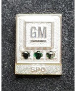 GM General Motors SPO Emerald 1/10 10K Gold Employee Service Award Pin T... - $113.11