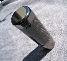 Accord Civic Cavalier Golf Manual Stick Shift Carbon Fiber Gunmetal Shif... - $231.96 MXN