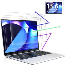3 Pcs Anti Blue Light Screen Protector Compatible With Macbook Air 13.6 ... - $29.99