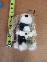 NOS Boyds Bears Biscuit B Beggar 56250 Angel Puppy Hanging Plush Ornament B57 A* - £21.21 GBP