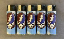 The Dead Skulls Set Of 5 Cigarette Lighters - £12.61 GBP