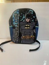 BATMAN  Book Bag Boys  16” Backpack Side Pockets Good shape - $15.10 CAD