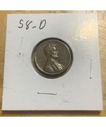 1958 D Lincoln Bronze Wheat Penny Average Circulated Condition - $4.95