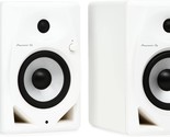 Dm-50D 5-Inch Active Monitor Speaker In White From Pioneer Dj. - $258.97