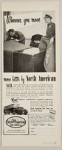 1951 Print Ad North American Van Lines Moving Movers at Work Fort Wayne,Indiana - £12.51 GBP