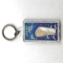 Aruba Souvenir Keychain Key Ring With Real Sand From Aruba Vintage - £9.73 GBP