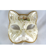 Original La Maschera Del Galeone Hand Painted Venetian Cat Mask Made In ... - $54.02 CAD