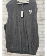 Cutter Buck Men&#39;s Gray Lakemont Georgetown Law Sweater Vest Size XXXL 3X... - $34.28 CAD