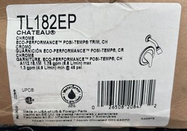 Moen TL182EP Single Handle Posi-Temp Pressure Balanced Shower - Chrome - £26.86 GBP