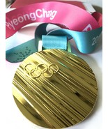 2018 PyeongChang WINTER OLYMPICS GOLD Souvenir Skiing medal KOREA Olympics  - $39.99