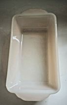 ANCHOR HOCKING FIRE KING NO. 409 BAKING DISH PEACH LUSTRE image 2