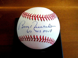 Bobby Richardson 1960 Ws Mvp 1961 Wsc New York Yankees Signed Auto Baseball Jsa - £77.31 GBP