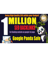 1 Million Backlinks For Your url/s and keyword/s - $8.99