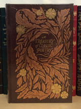 A Treasury of Classic Poetry - leather bound - new / sealed - £37.77 GBP