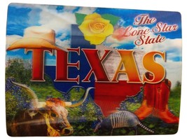 Texas The Lone Star State 3D Postcard - £4.49 GBP