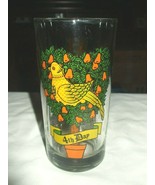 12 Days of Christmas 4 Colly Birds Drinking Glass Tumbler - 4th Day - £12.57 GBP
