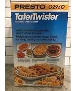 1990 Presto Tater Twister: Model 02930, Potato &amp; Veggie Curly Cutter-bra... - $134.31 CAD