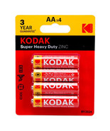 Kodak Super Heavy-duty Batteries (AA) - 4pk - £23.42 GBP
