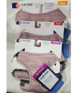 Top Paw Reversible Comfort Harness XSmall Adjustable 14in-18in Girth Pur... - $8.88