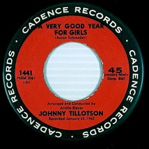 Johnny Tillotson - A Very Good Year For Girls / Funny How Time Slips Awa... - $2.27