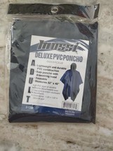 Inossi Deluxe PVC Poncho Navy - £14.90 GBP