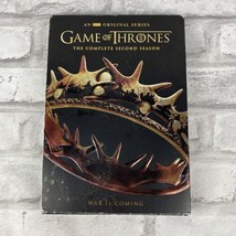 Game of Thrones: The Second Season 10 episodes on 2 DVDs HBO War Is Coming - $10.22