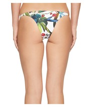 Vitamin A Swim Lush Life Floral &#39;luna&#39; Cheeky Brazilian Bikini Bottom (M) - £63.94 GBP