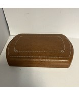 Vintage Brown Parker 51 Fountain Pen &amp; Pencil CASE ONLY - $637.62 MXN