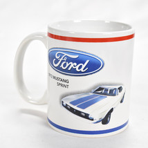 Ford 1972 Mustang Sprint Ceramic Coffee Cup Mug Logo - $21.77