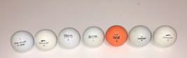 Top-Flite, Slazenger, Wilson, Intech, Manpower Variety Lot Of 7 Golf Balls - £11.09 GBP