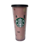 Rare Starbucks Bando Ban.do Stay Cozy Sweater Weather 24 oz Pink Tumbler... - $804.22 MXN