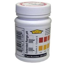 Sensafe (481104) Extended Range pH Check; Bottle of 50 Test Strips - $17.57