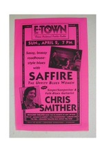 Saffire Chris Smither Concert Poster-
show original title

Original TextSaffi... - £14.03 GBP