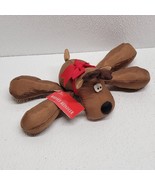 Vintage Hallmark Rodney the Reindeer Floppy Plush Nylon Christmas Stuffe... - $24.22 CAD